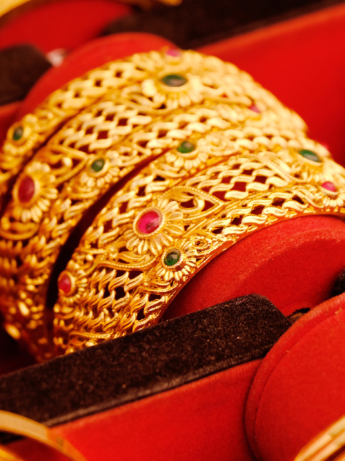 Stylish Golden Bangles