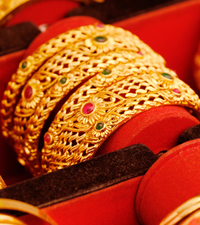 Stylish Golden Bangles