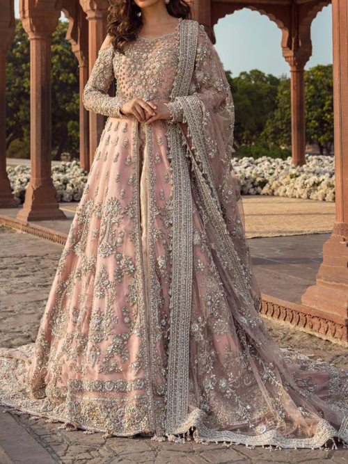 Pink Bridal Wear