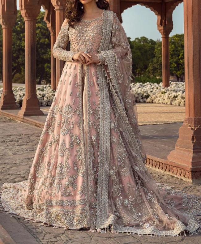 Pink Bridal Wear