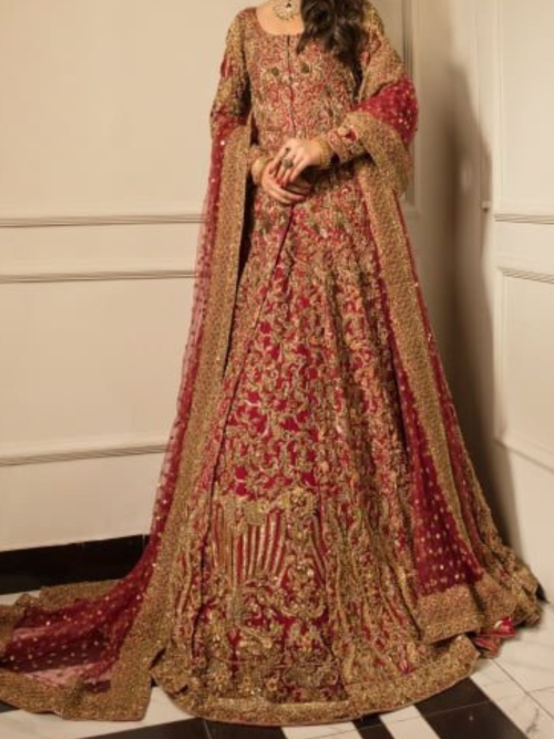 Royal Red Bridal Wear