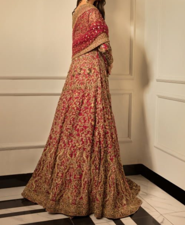 Royal Red Bridal Wear - Image 2